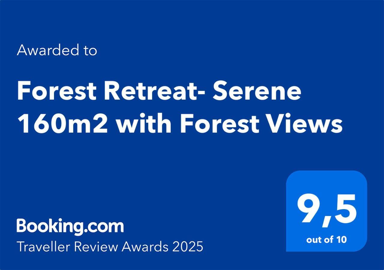 Forest Retreat- Serene 160M2 With Forest Views 베르멜스키르헨 외부 사진